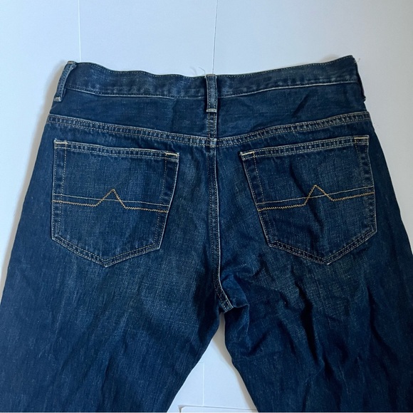 Urban Pipeline β’ vintage retro Y2K dark blue denim bootcut jeans - Picture 12 of 14